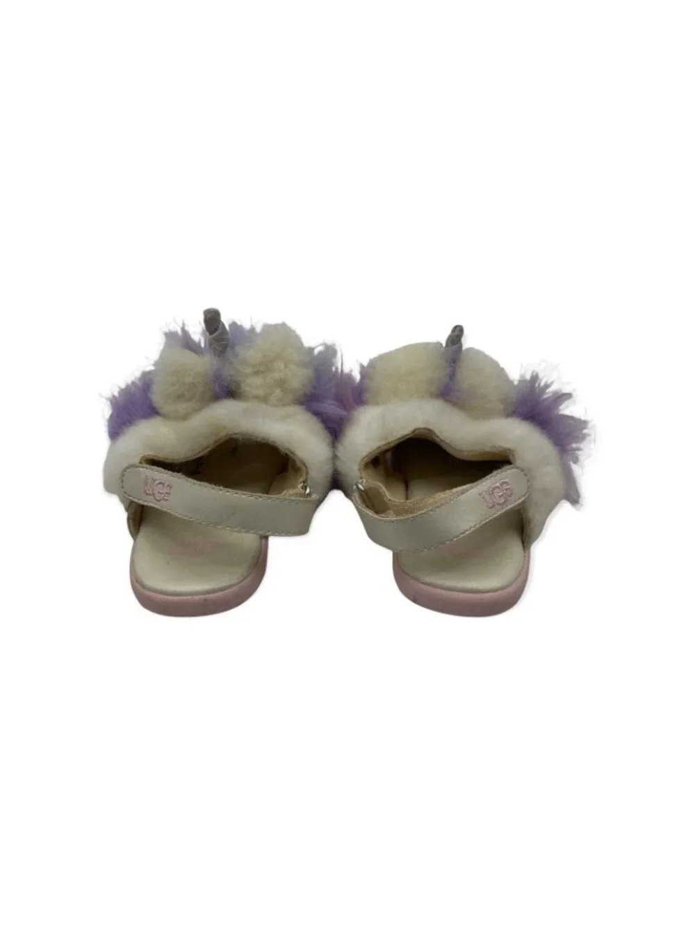 Ugg Baby Toddler Rainbow Unicorn Sandals Size 04/05 12-18 Month Purple Shoes